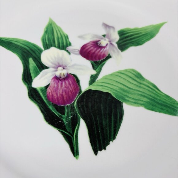 National Wildlife Federation AMERICAN WILDFLOWERS Flower Dinner Plates Set of 3 - Picture 11 of 16